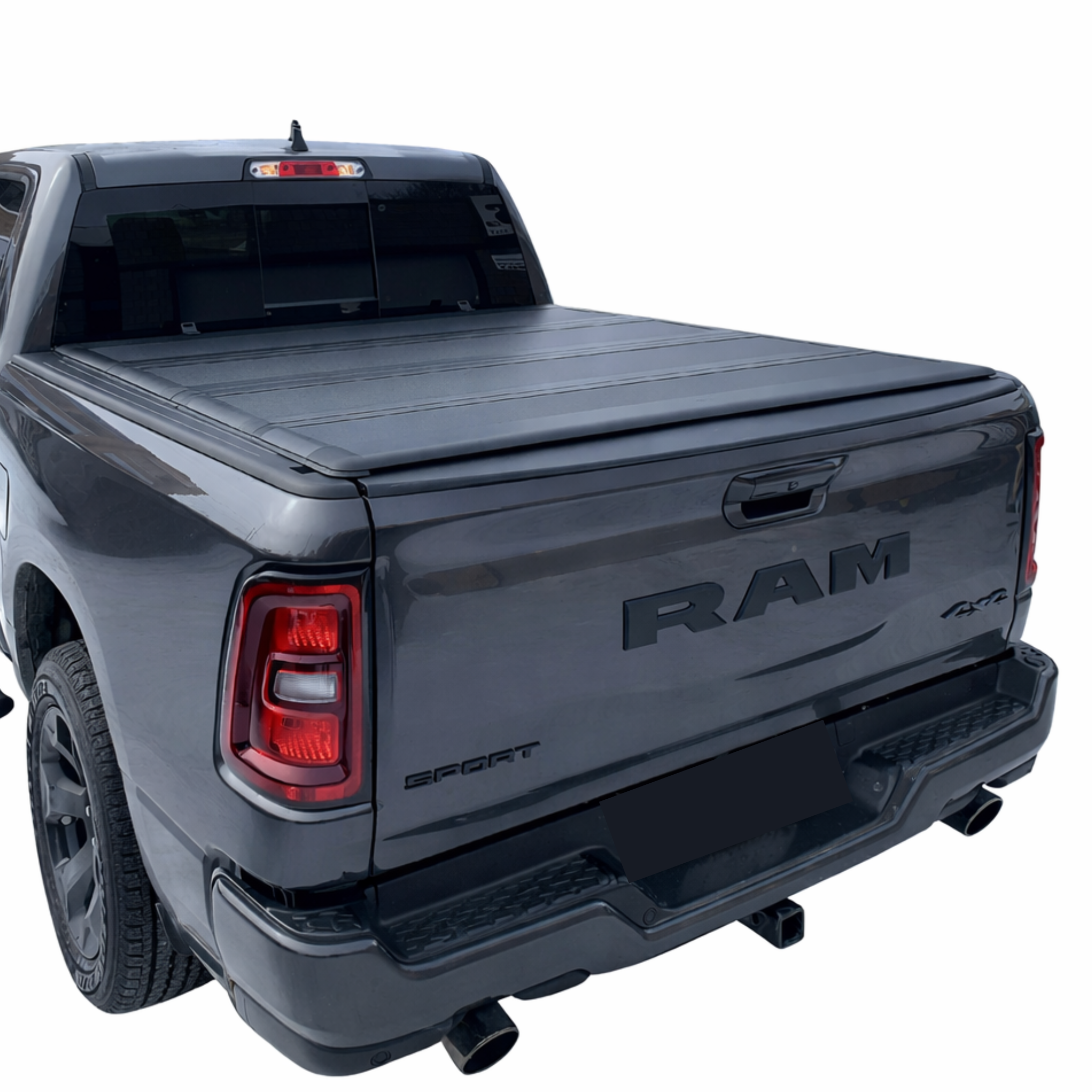 Dodge RAM1500ハードトノカバー Maximize Utility: Quad Fold Tonneau Cover for Dodge Ram 1500