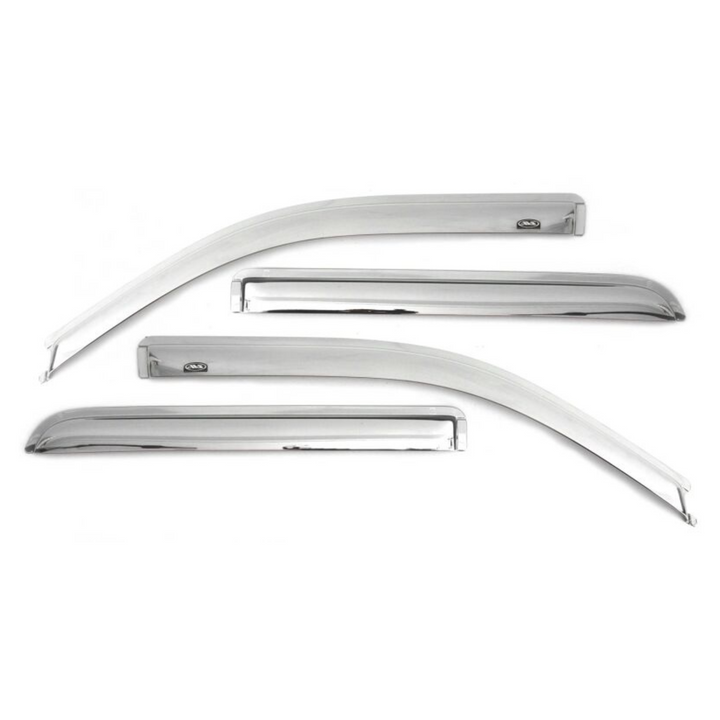 Chevrolet Silverado 1500 Chrome Outside Mount Window Visors | AVS
