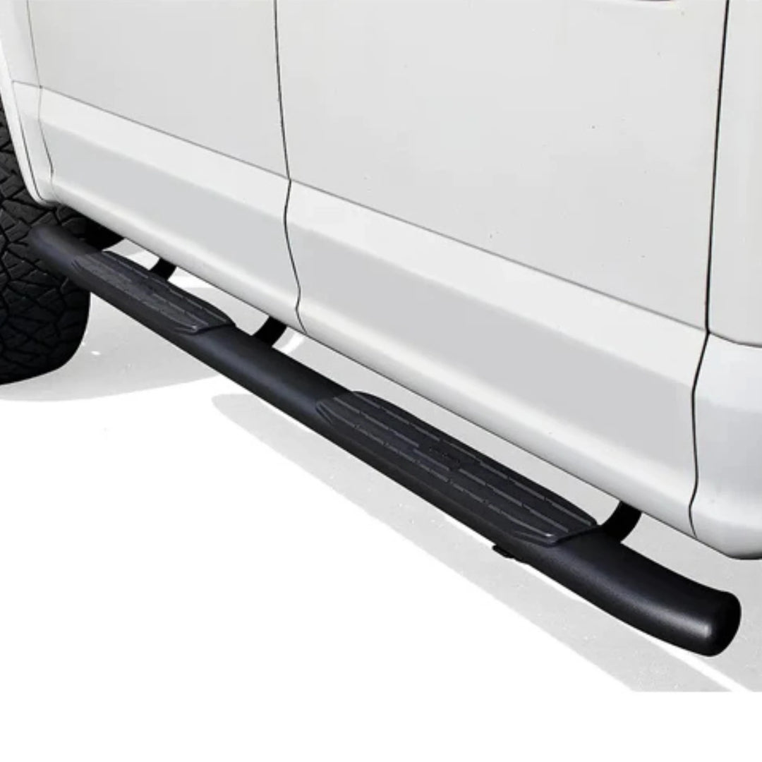 4" Black Oval Side Steps