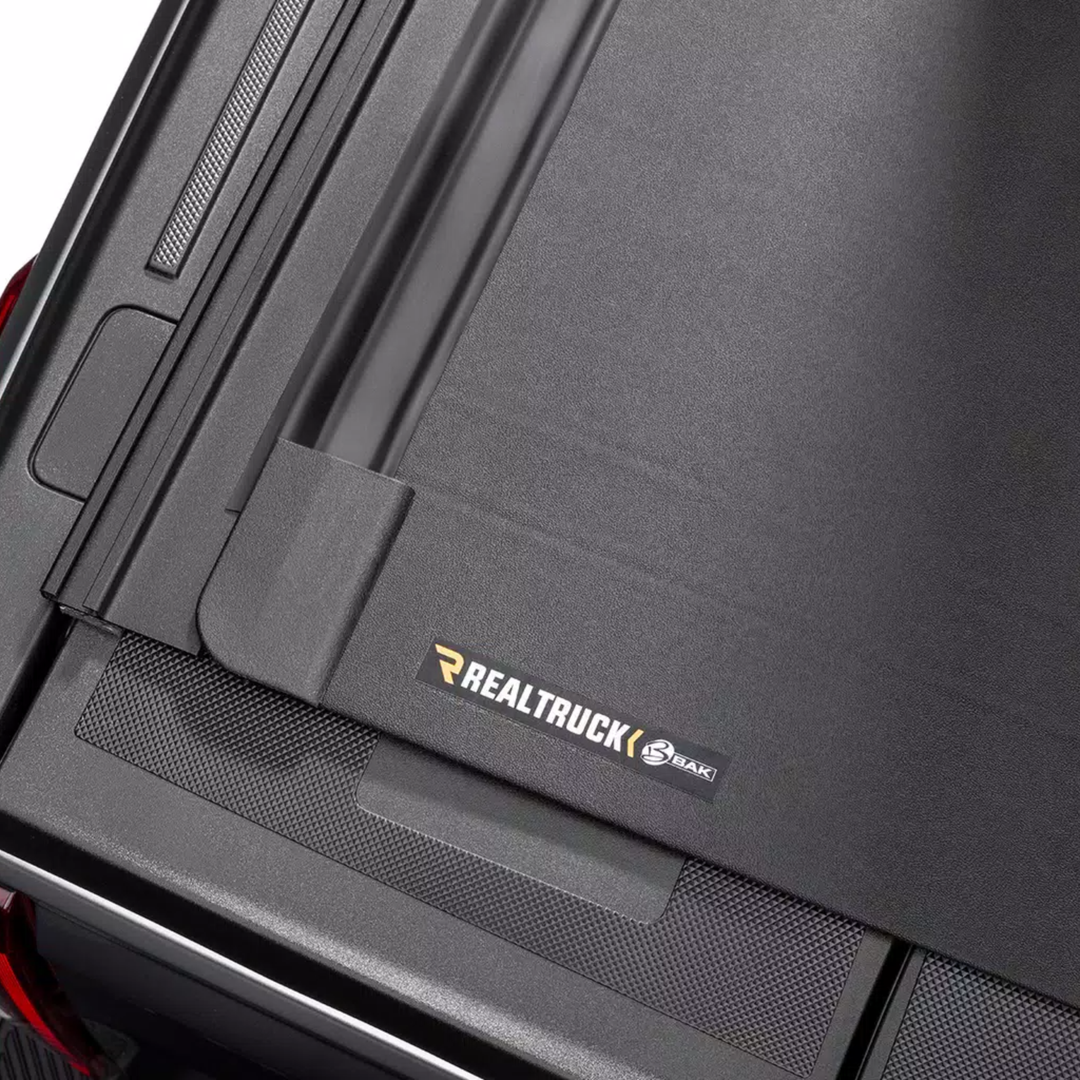 GMC Canyon Revolver X4TS Hard Roll Up Tonneau Cover W/ T-Slot Rails | BakFlip