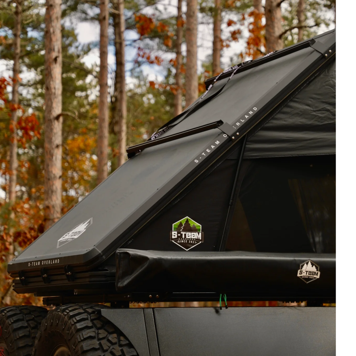 THE HARE 2.0 BLACKOUT EDITION | ALUMINUM CLAMSHELL ROOF TOP TENT