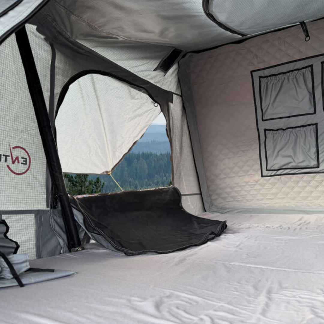 4 Person Hard Shell Rooftop Tent | Enthuze