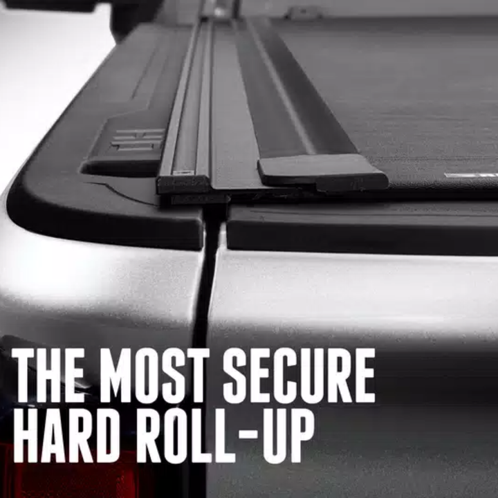 GMC Canyon Revolver X4TS Hard Roll Up Tonneau Cover W/ T-Slot Rails | BakFlip