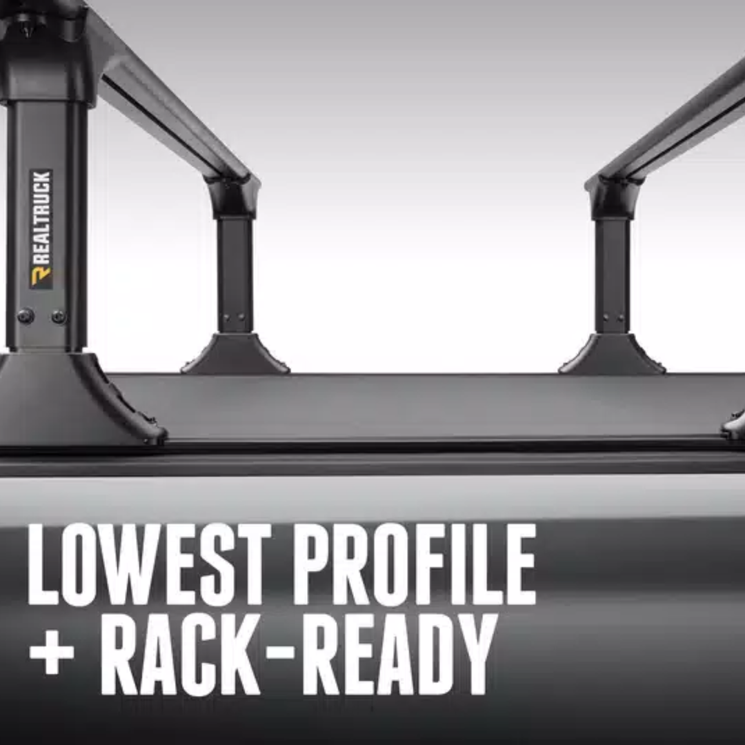 GMC Canyon Revolver X4TS Hard Roll Up Tonneau Cover W/ T-Slot Rails | BakFlip