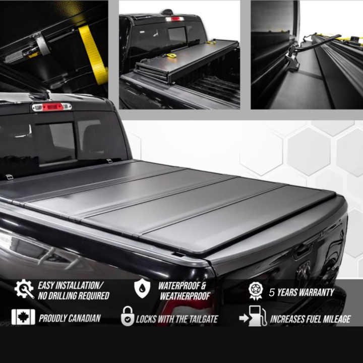 Chevrolet Colorado Quad Fold Hard Tonneau Cover