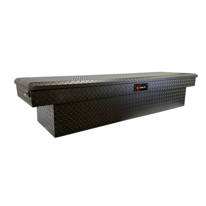 Black Push Button Saddle Box | 15" X 20" X 70" | Enthuze