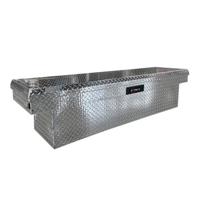 Single Lid Paddle Handle Release Saddle Box | 69.75" X 13.2" X 20" | Enthuze