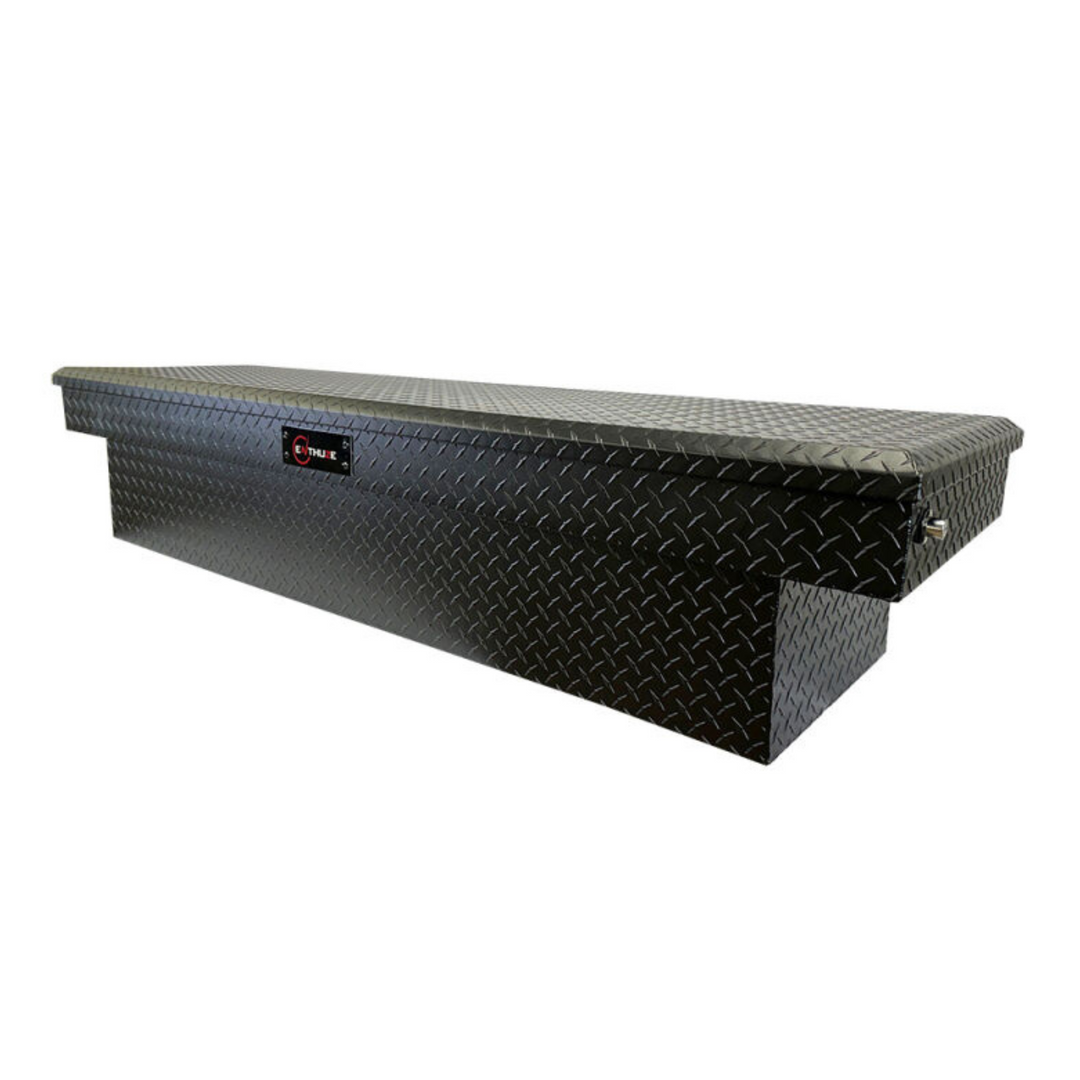 Black Push Button Saddle Box | 15" X 20" X 70" | Enthuze