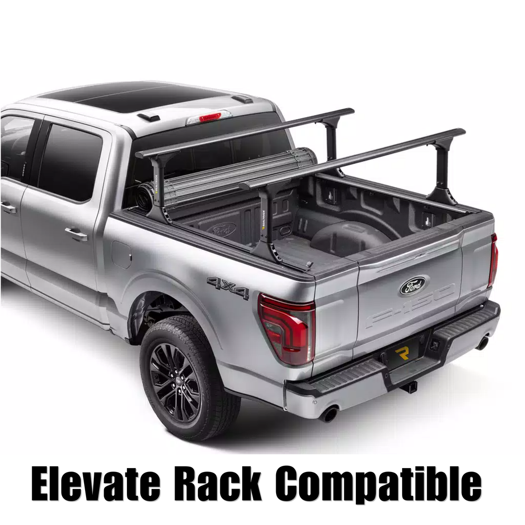 GMC Canyon Revolver X4TS Hard Roll Up Tonneau Cover W/ T-Slot Rails | BakFlip