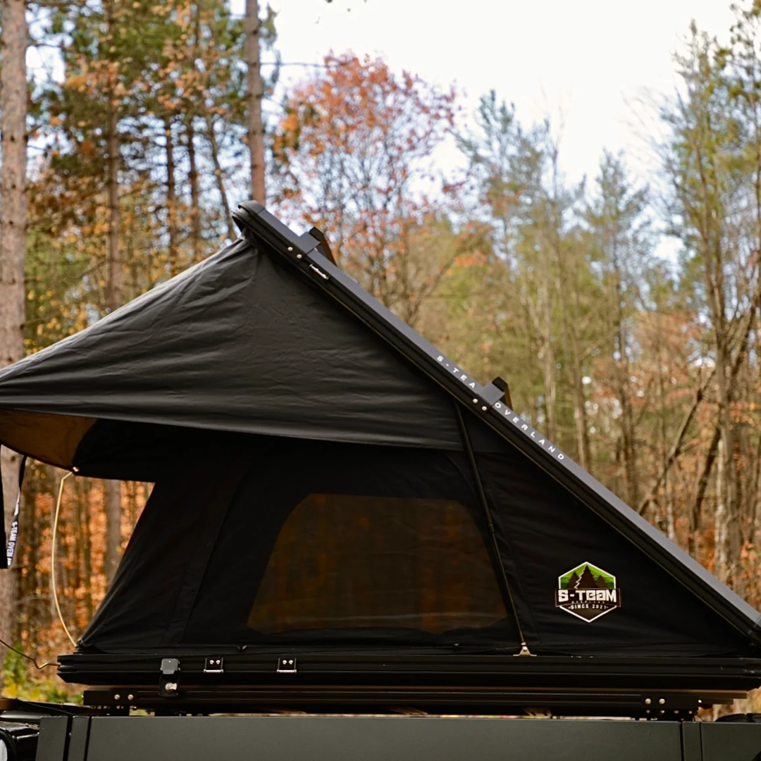 THE HARE 2.0 BLACKOUT EDITION | ALUMINUM CLAMSHELL ROOF TOP TENT