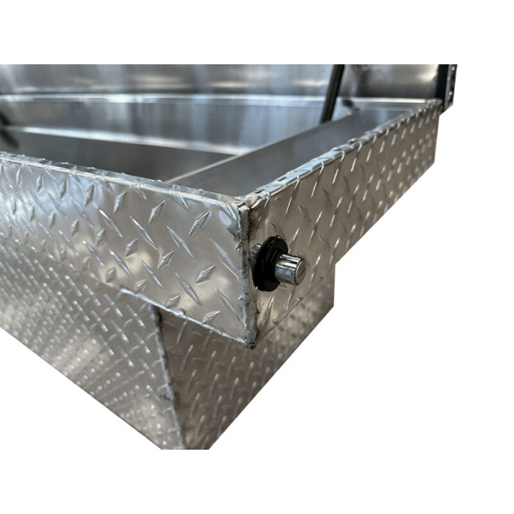 Single Lid Paddle Handle Release Saddle Box | 69.75" X 13.2" X 20" | Enthuze