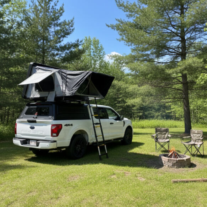 4 Person Hard Shell Rooftop Tent | Enthuze