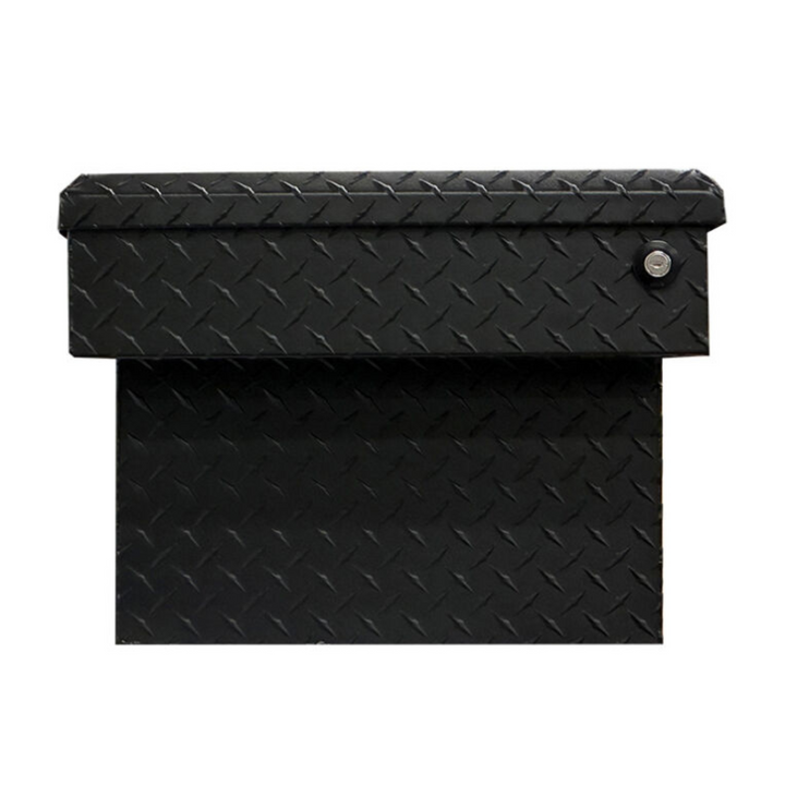 Black Push Button Saddle Box | 15" X 20" X 70" | Enthuze