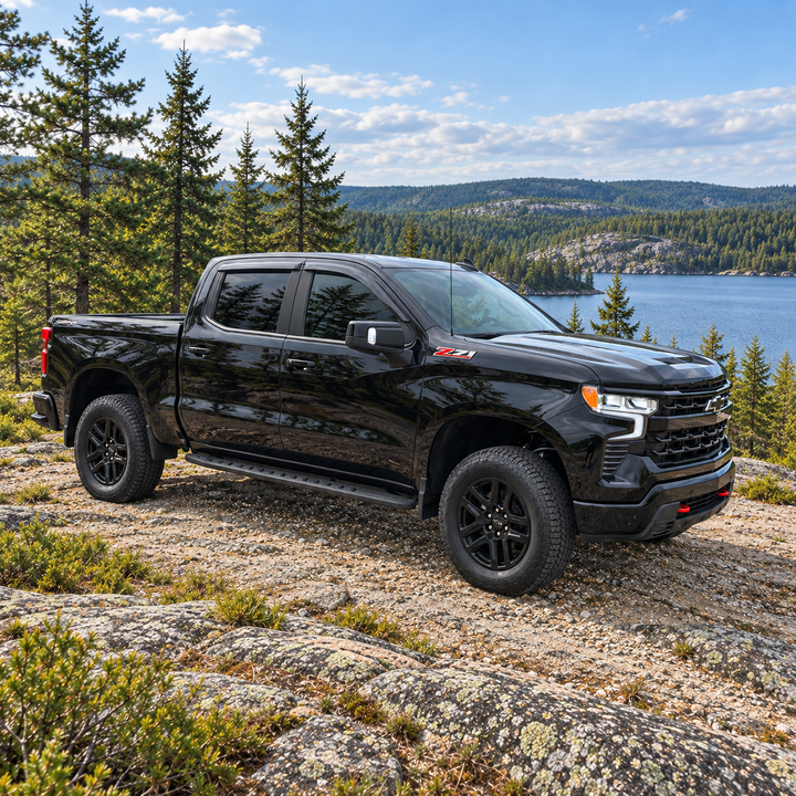 Dodge Ram 1500 Outside Mount Window Visors | AVS