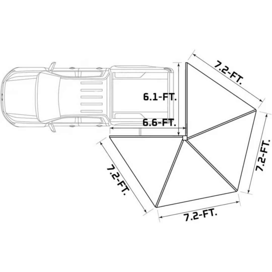 Overland Series 270 Degree Awning (Passenger side) | U-Guard