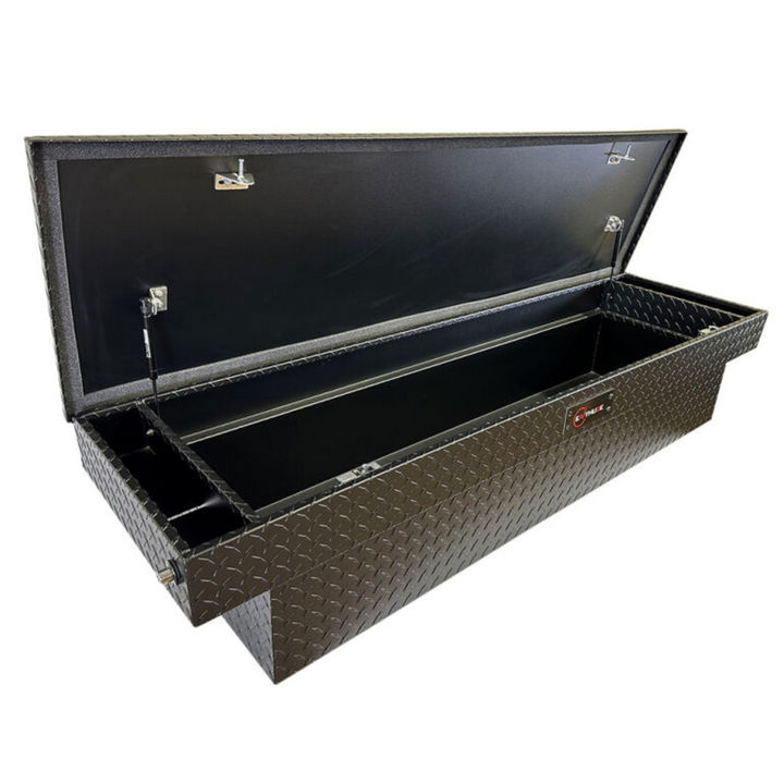 Black Push Button Saddle Box | 15" X 20" X 70" | Enthuze