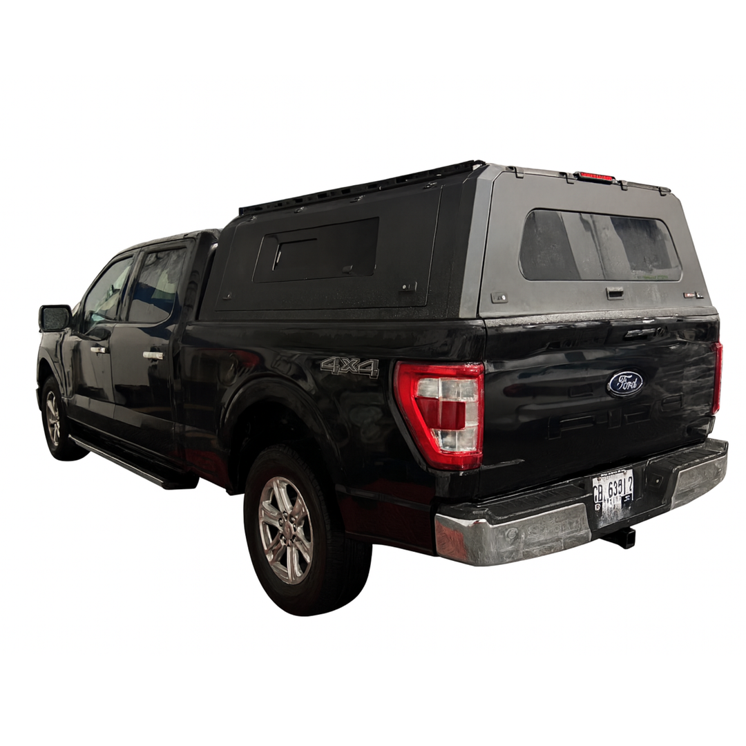 Toyota Tundra Urban Edition Aluminum Truck Cap | Sliding Windows