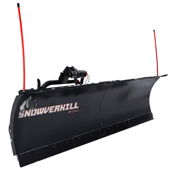 SnowVerkill 88" T-Frame Snow Plow with Winch and Remote | Enthuze