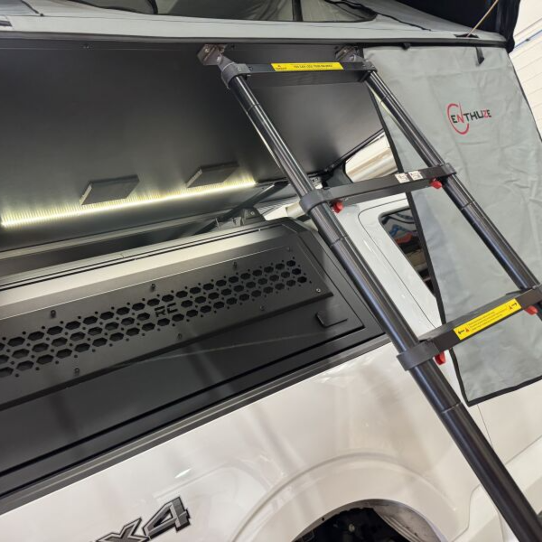 4 Person Hard Shell Rooftop Tent | Enthuze