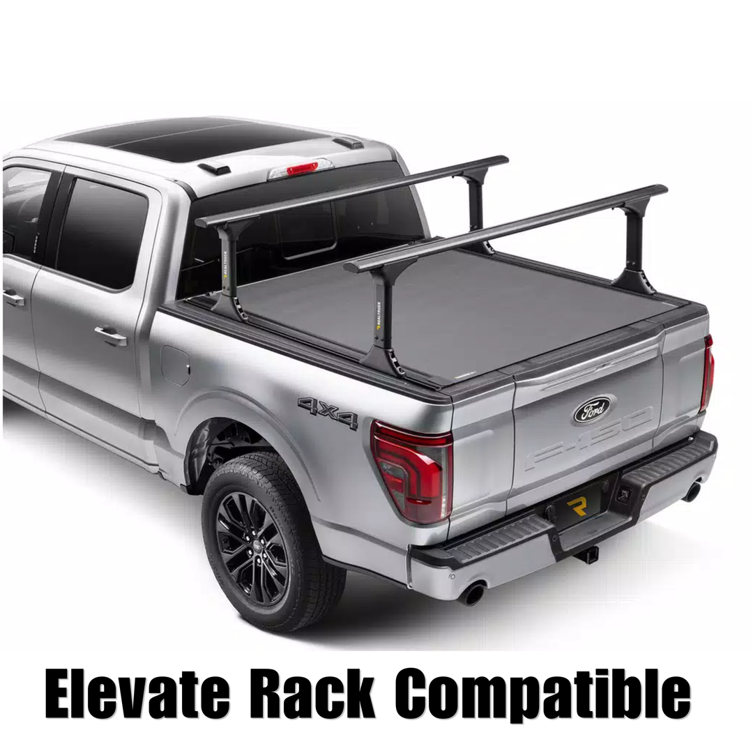 GMC Canyon Revolver X4TS Hard Roll Up Tonneau Cover W/ T-Slot Rails | BakFlip