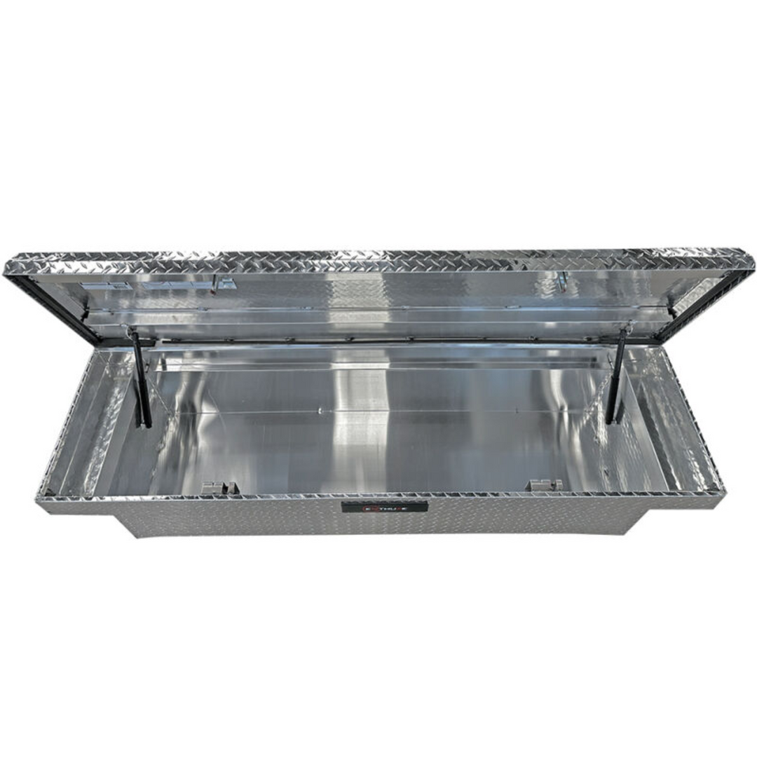Single Lid Paddle Handle Release Saddle Box | 69.75" X 13.2" X 20" | Enthuze