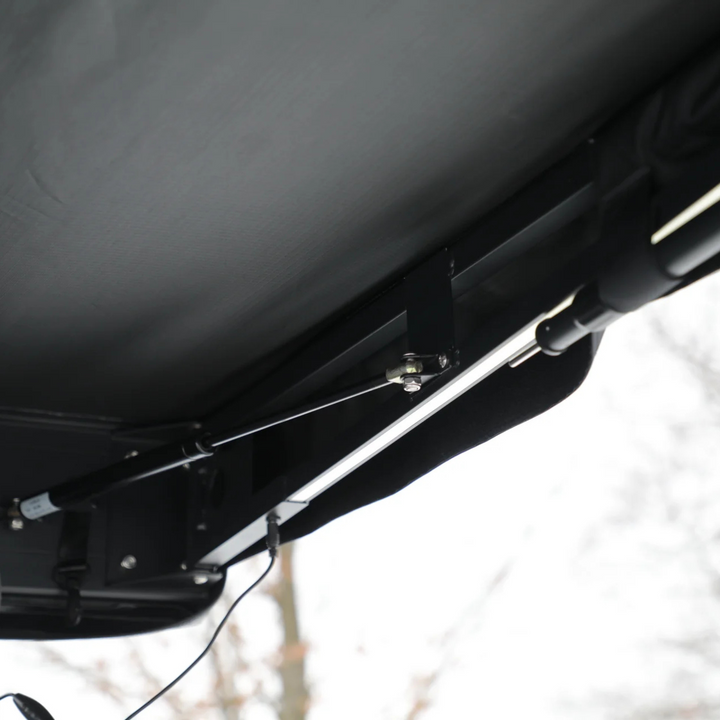 THE OUTPOST - AUTOMATIC FREE STANDING SIDE AWNING