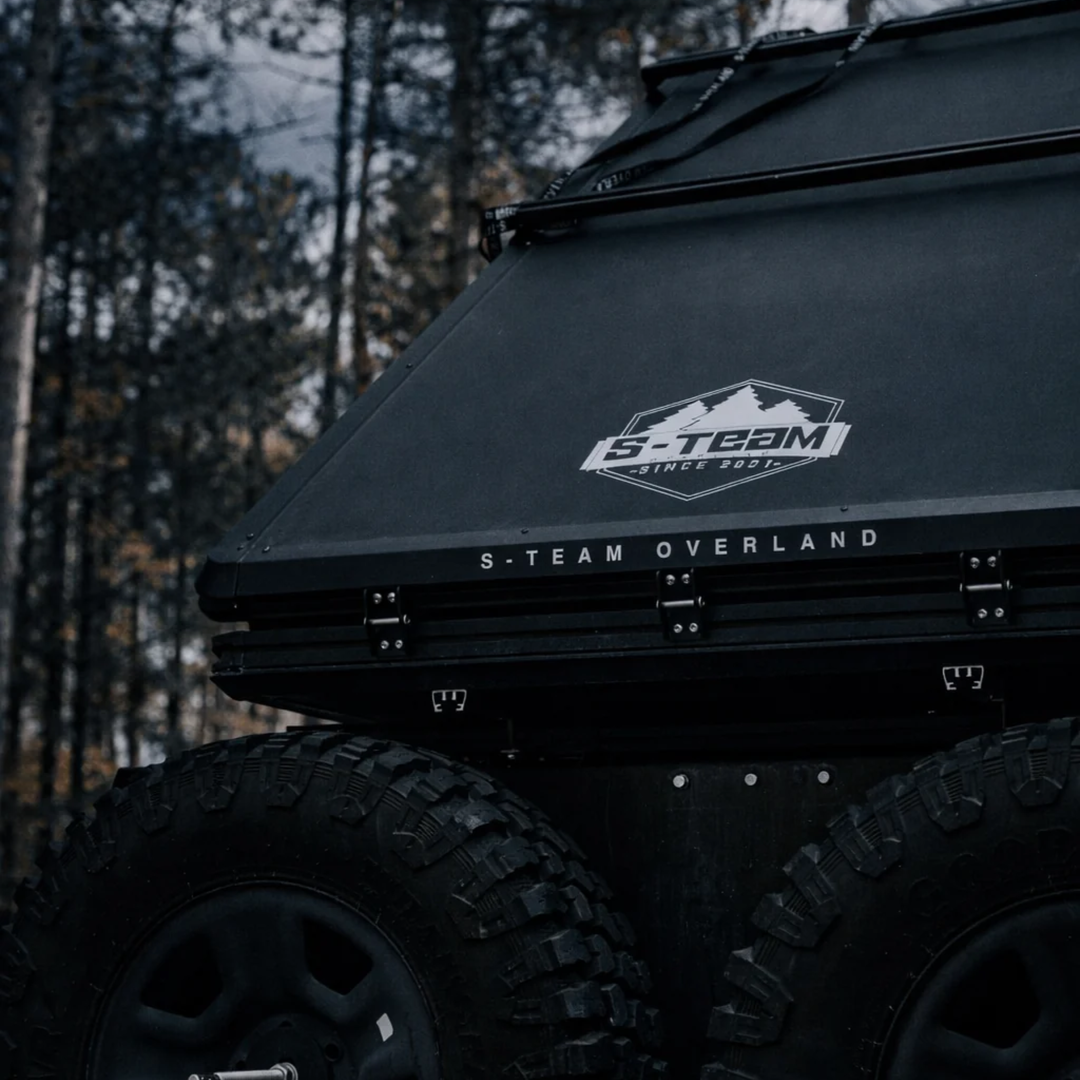 THE HARE 2.0 BLACKOUT EDITION | ALUMINUM CLAMSHELL ROOF TOP TENT