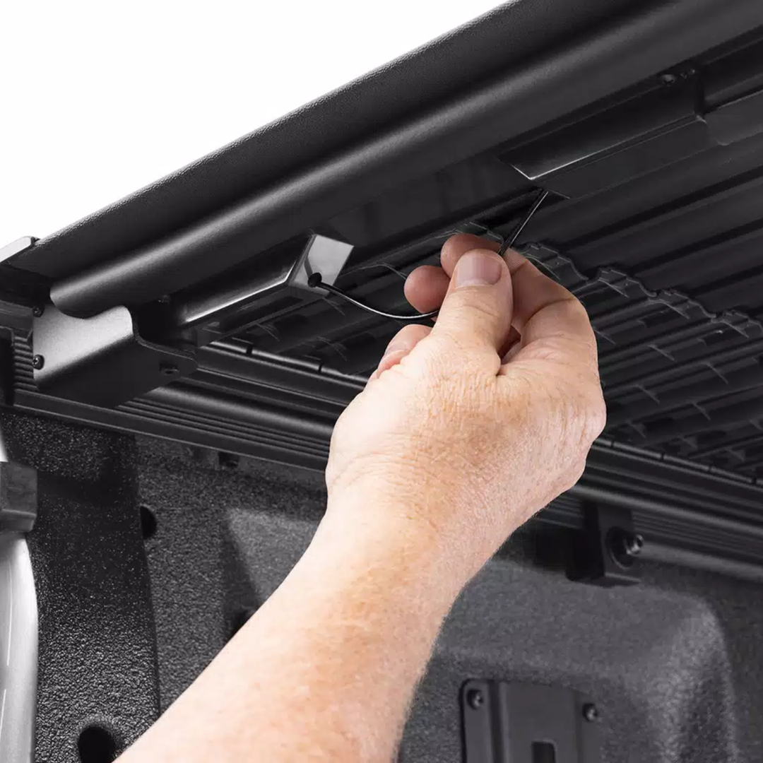 GMC Canyon Revolver X4TS Hard Roll Up Tonneau Cover W/ T-Slot Rails | BakFlip