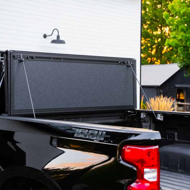 Jeep Gladiator Matte Hard Flip Up Tonneau Cover