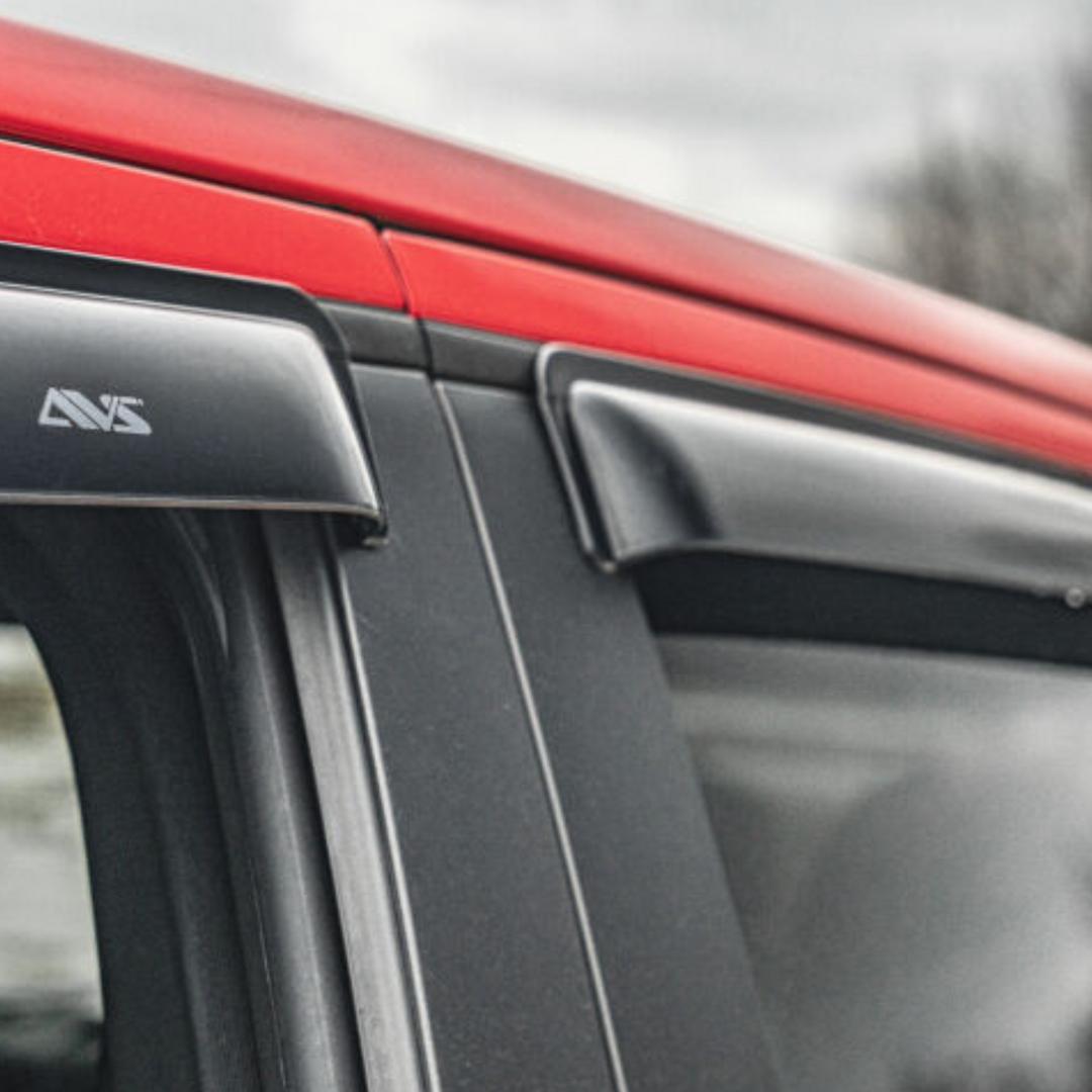Aazon.co: In-Channel Rain Guards For Dodge RA 1500 2019-2024 Crew - Foto 5