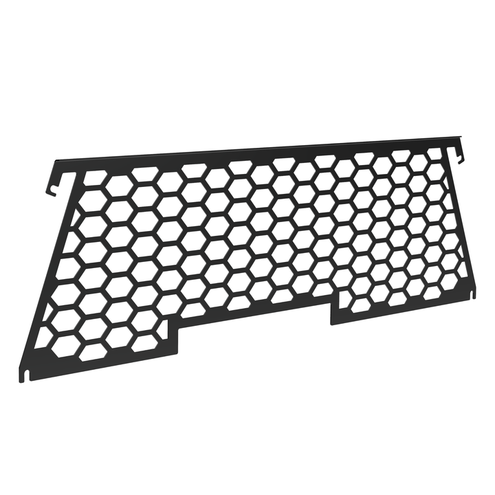 GMC Sierra 1500 Aluminum Bed Cap Rear Window Mesh
