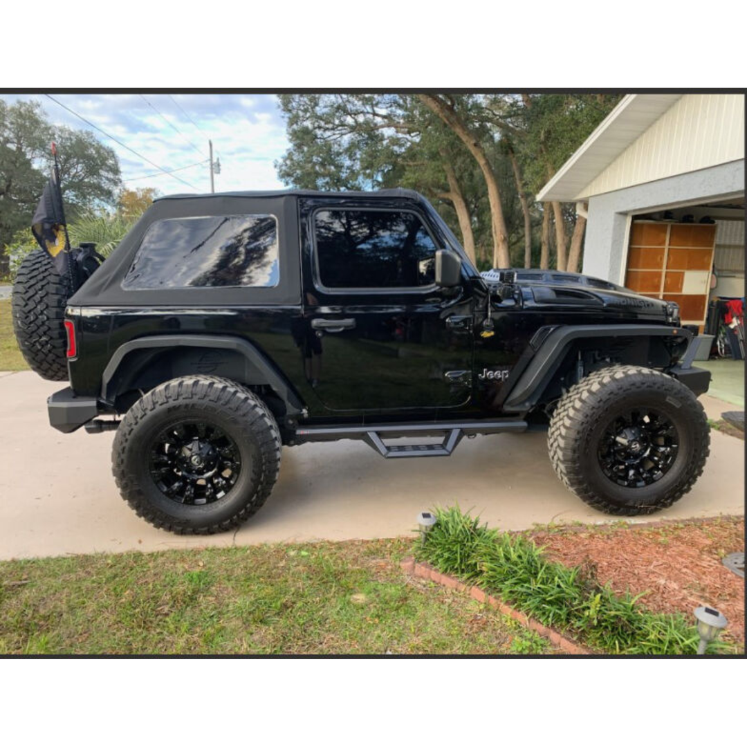 Jeep Wrangler Aluminum Drop Steps | Enthuze