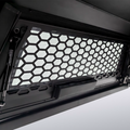 GMC Sierra 1500 Aluminum Bed Cap Rear Window Mesh