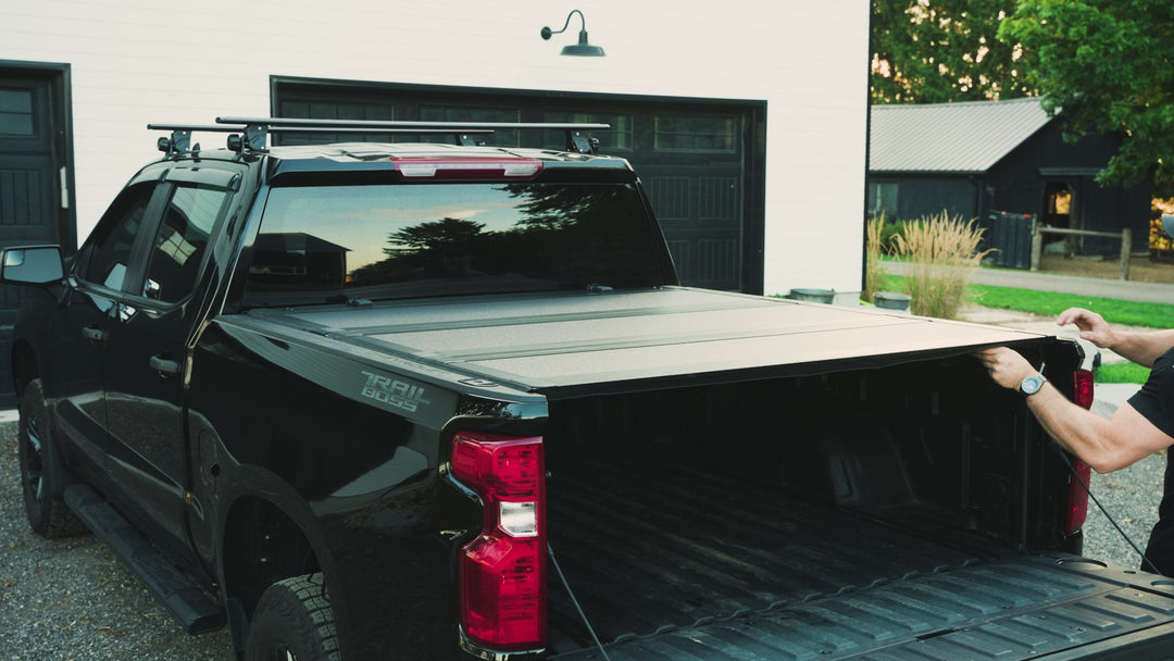 Jeep Gladiator Matte Hard Flip Up Tonneau Cover